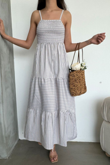 Wholesaler JUNE BOUTIQUE - Long printed dress