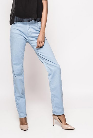 Wholesaler J&W Paris - Regular cotton pants