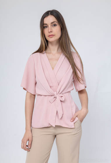 Wholesaler Kaia - Loose bluse with bow detail