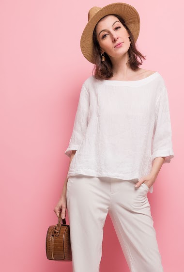 Wholesaler Kaia - Linen blouse