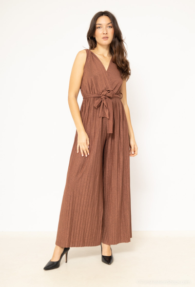 Großhändler Kaia - Shiny and pleated jumpsuit
