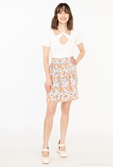 Wholesaler Kaia - Skirt with floral print