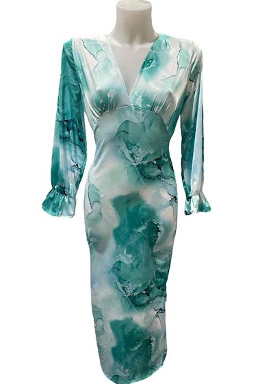 Wholesaler Kaia - Strech printed dress