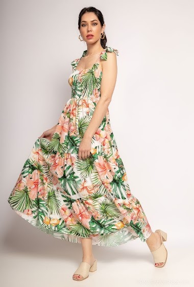 Wholesaler Kaia - Floral maxi dress