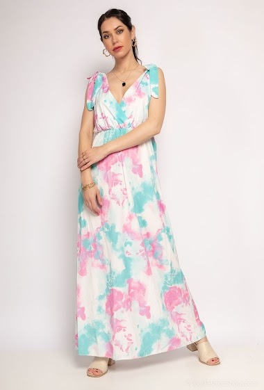 Wholesaler Kaia - Tie & Dye maxi dress