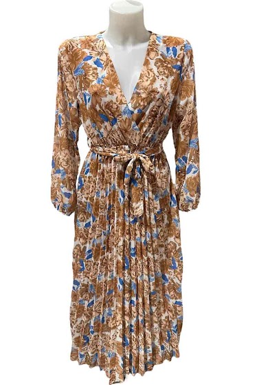 Wholesaler Kaia - Printed pleated dress