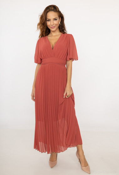 Wholesale Plus Maxi Dresses Stripe Dress Fashionable Casual Short