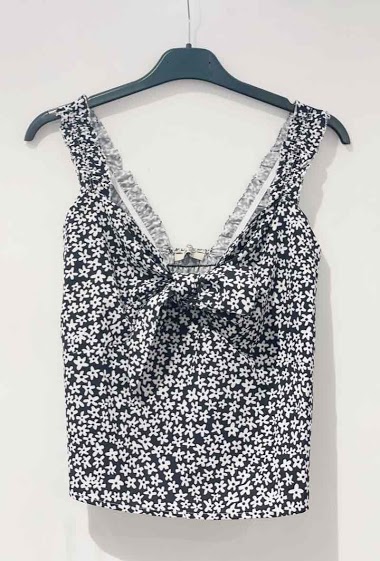 Wholesaler Kaia - Printed top with bow