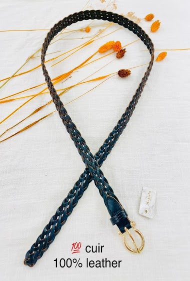 Wholesaler Kalista - Leather belt braided