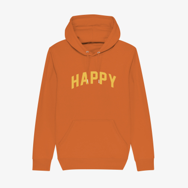 Grossiste Kapsul - Hoodie femme - Happy orange