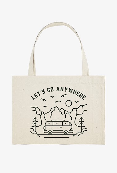 Grossiste Kapsul - Shopping bag - Let's go anywhere