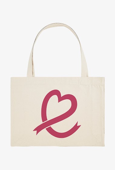 Grossiste Kapsul - Shopping bag - Ruban cœur