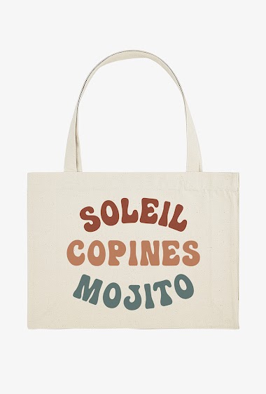 Grossiste Kapsul - Shopping bag - Soleil copines mojito