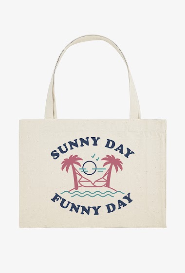 Grossiste Kapsul - Shopping bag - Sunny day, funny day