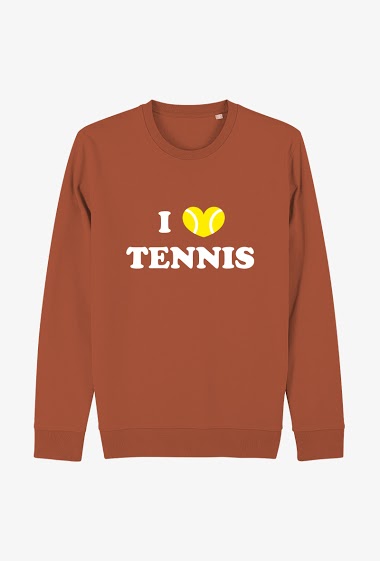 Mayorista Kapsul - Sweat Adulte Unisexe - Roland Garros - I love tennis