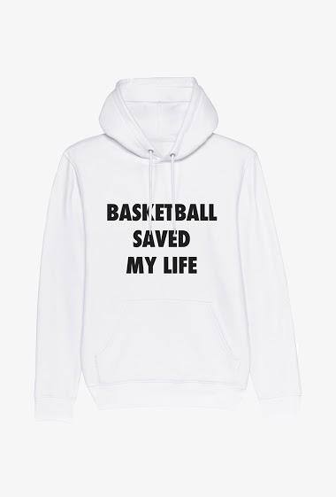 Mayoristas Kapsul - Sweat Blanc  - Basketball is my Life