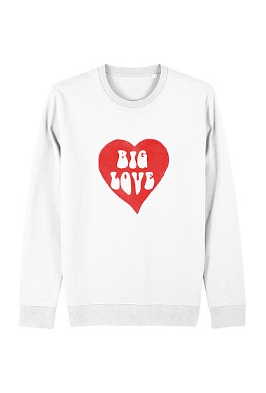 Großhändler Kapsul - Sweatshirt adulte - Big love