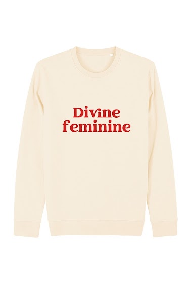 Großhändler Kapsul - Sweatshirt adulte - Divine féminine