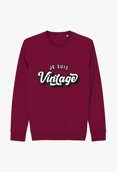 Wholesaler Kapsul - Sweatshirt adulte - Je suis vintage