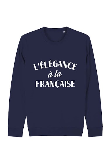 Grossiste Kapsul - Sweatshirt adulte - L'élégance à la française