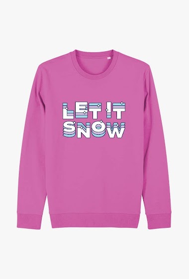 Mayorista Kapsul - Sweatshirt adulte - Let it snow