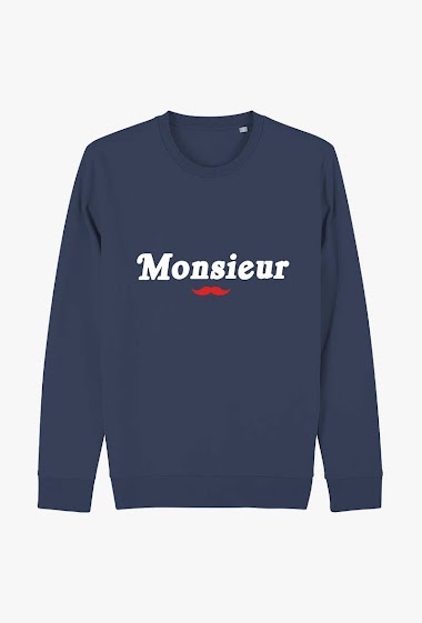 Wholesaler Kapsul - Sweatshirt adulte - Monsieur.