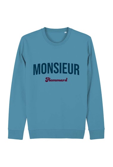 Wholesaler Kapsul - Sweatshirt adulte - Monsieur Flemmard