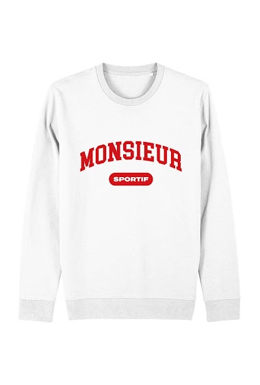 Wholesaler Kapsul - Sweatshirt adulte - Monsieur sportif