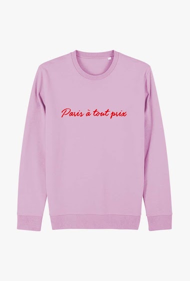 Grossiste Kapsul - Sweatshirt adulte - Paris à tout prix
