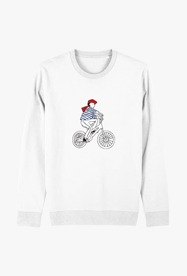 Wholesaler Kapsul - Sweatshirt adulte - Petit vélo