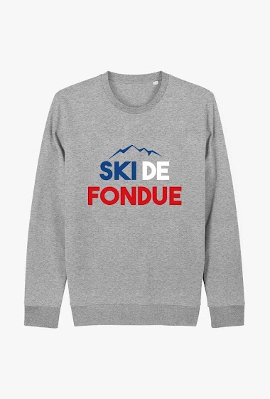 Großhändler Kapsul - Sweatshirt adulte - Ski de fondue