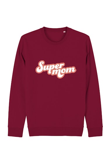 Wholesaler Kapsul - Sweatshirt adulte - Super mom