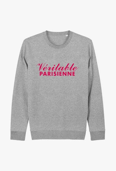 Wholesaler Kapsul - Sweatshirt adulte - Véritable parisienne