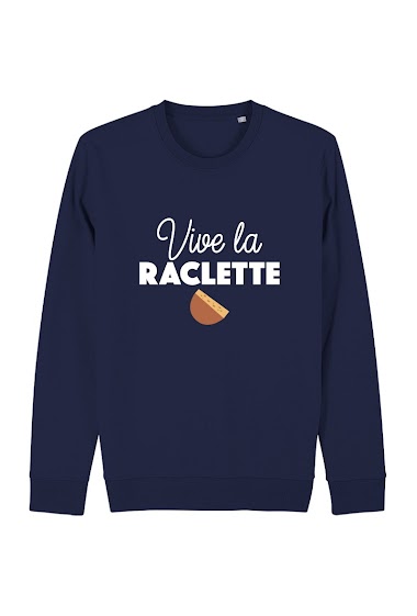 Mayorista Kapsul - Sweatshirt adulte - Vive la raclette
