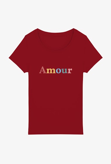 Großhändler Kapsul - T-shirt Adulte - Amour