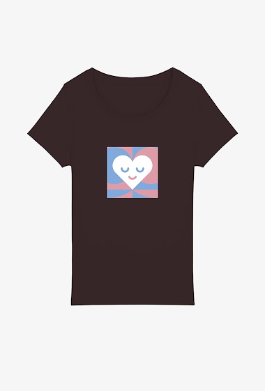 Grossiste Kapsul - T-Shirt adulte "BABY SHOWER" - Baby cœur