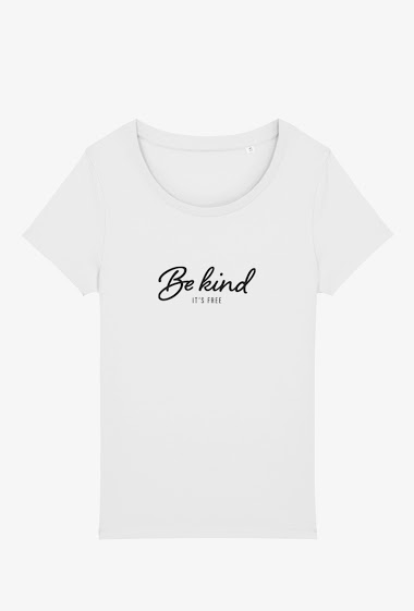 Mayorista Kapsul - T-shirt Adulte - Be kind it's free