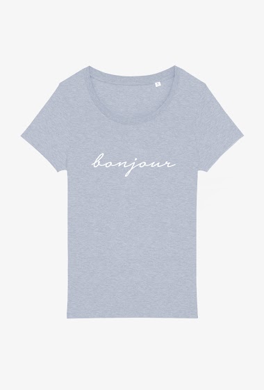 Wholesaler Kapsul - T-shirt Adulte - Bonjour..