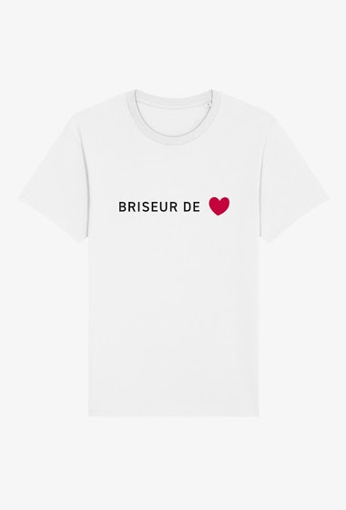 Großhändler Kapsul - T-shirt Adulte - Briseur de cœur.