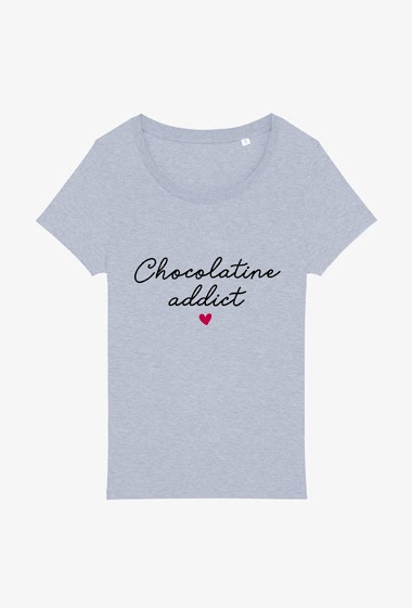 Wholesaler Kapsul - T-shirt adulte - Chocolatine addict