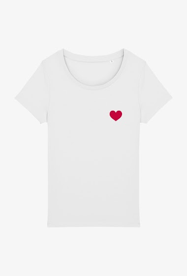 Grossiste Kapsul - T-shirt Adulte - Cœur