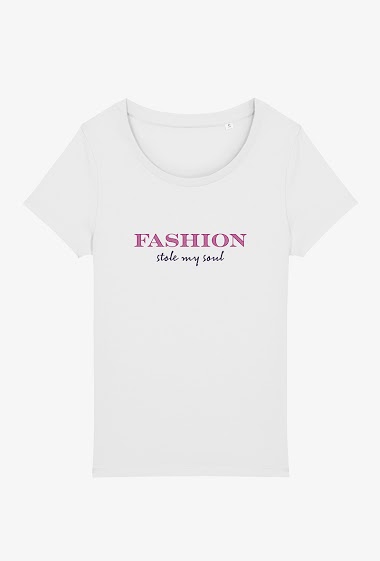 Mayorista Kapsul - T-shirt Adulte - Fashion stole my soul