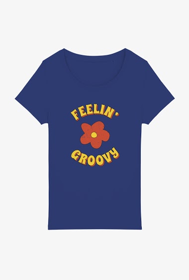 Grossiste Kapsul - T-shirt Adulte - Feelin' groovy