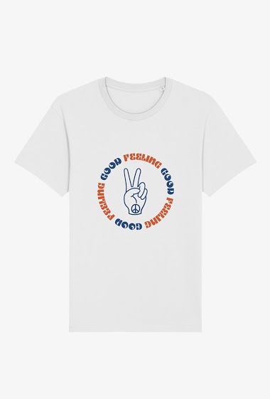 Mayorista Kapsul - T-shirt adulte - Feeling good peace