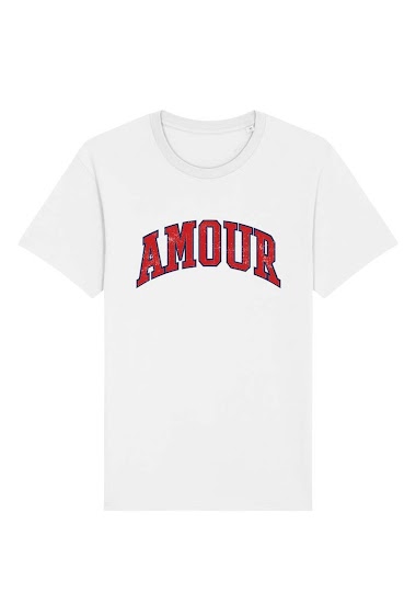 Großhändler Kapsul - T-shirt adulte Femme -  Amour