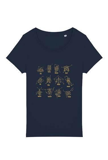 Wholesaler Kapsul - T-shirt adulte Femme - Astrologie
