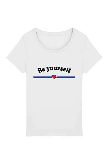 Grossiste Kapsul - T-shirt adulte Femme - Be yourself