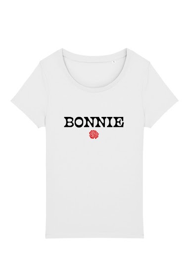 Grossiste Kapsul - T-shirt adulte Femme - Bonnie