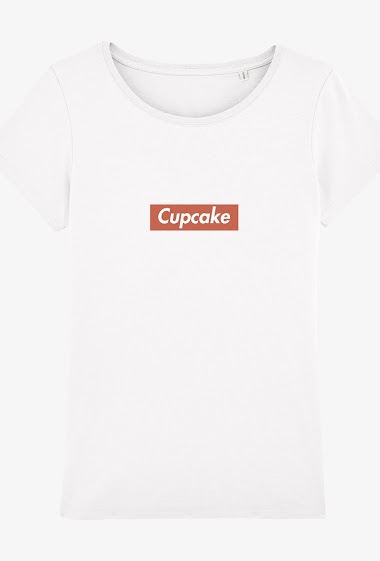 Wholesaler Kapsul - T-shirt adulte Femme -  Cupcake