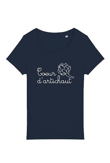 Wholesaler Kapsul - T-shirt adulte Femme - Cœur d'artichaut